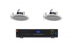 Комплект акустики 2 потолочных динамика JBL 8128 | Bluetooth | 2х6Вт